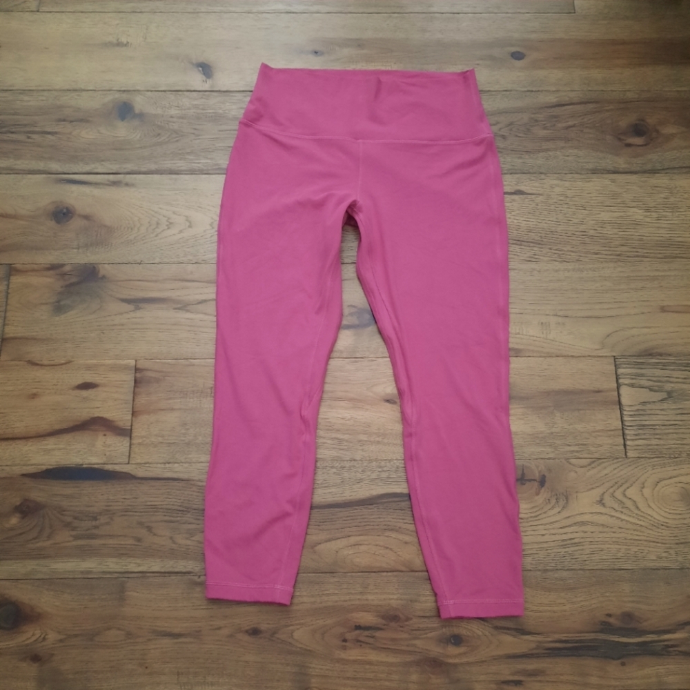 High-Waist Pink Active Leggings